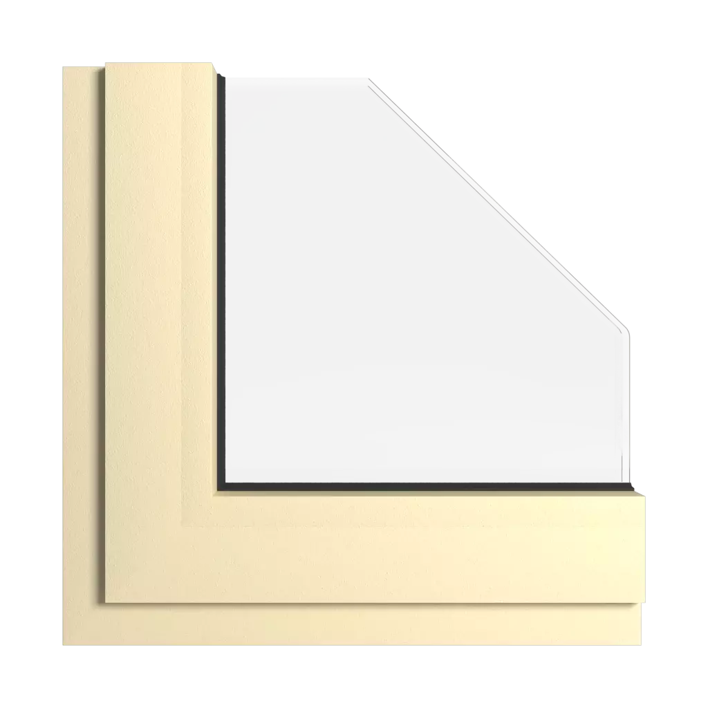 Słomkowo beżowy okna kolory aliplast slomkowo-bezowy interior