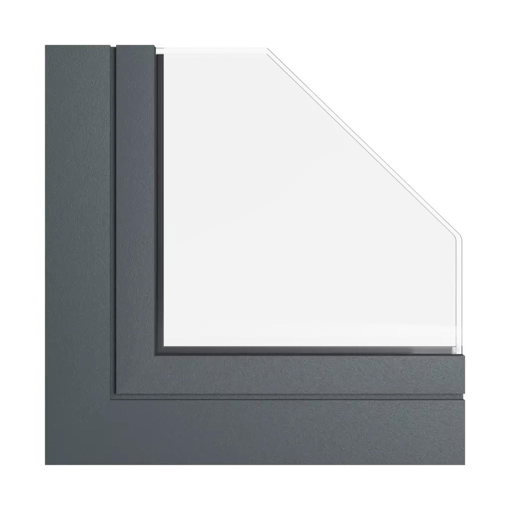 Szary stalowy tiger produkty okna-aluminiowe    
