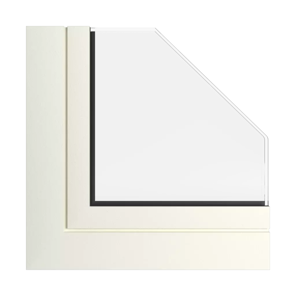 Perłowo biały tiger okna profile-okienne aliplast