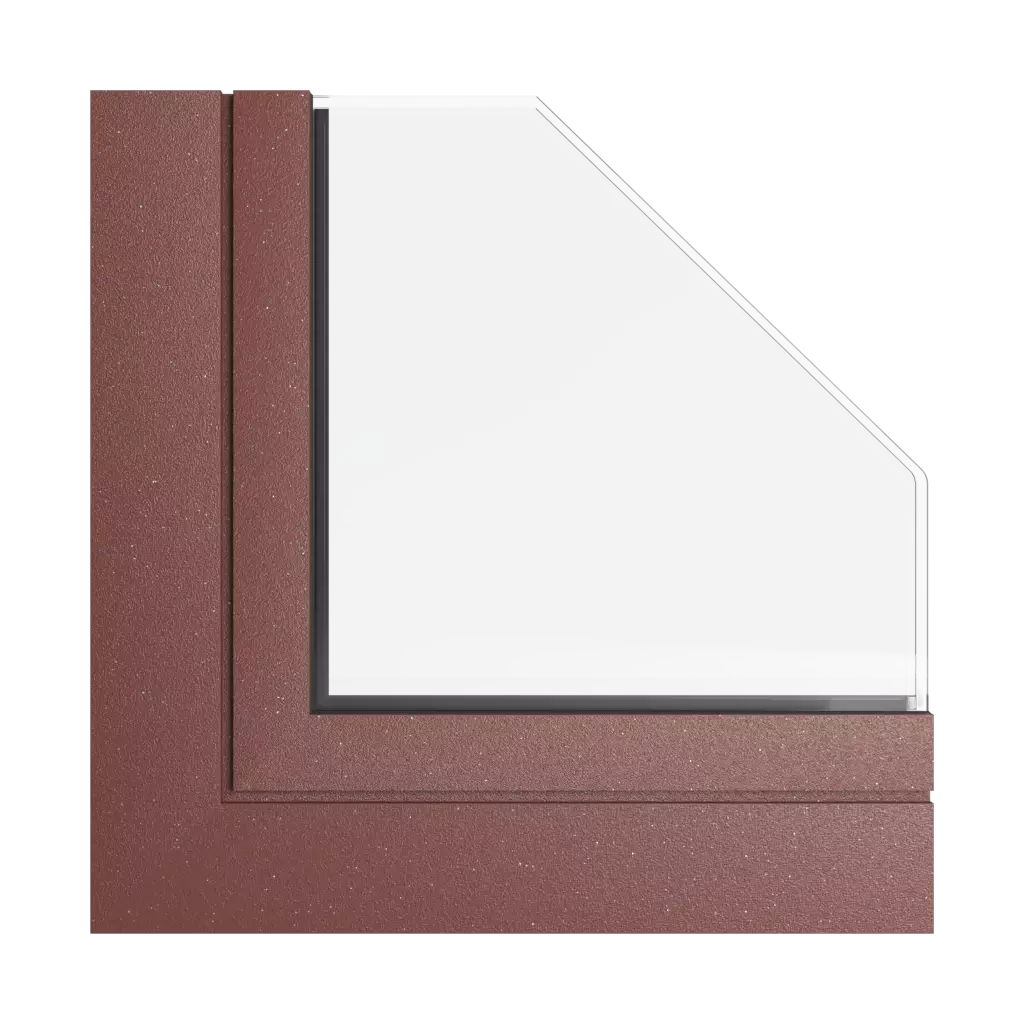 Czerwono brązowy tiger produkty okna-aluminiowe    