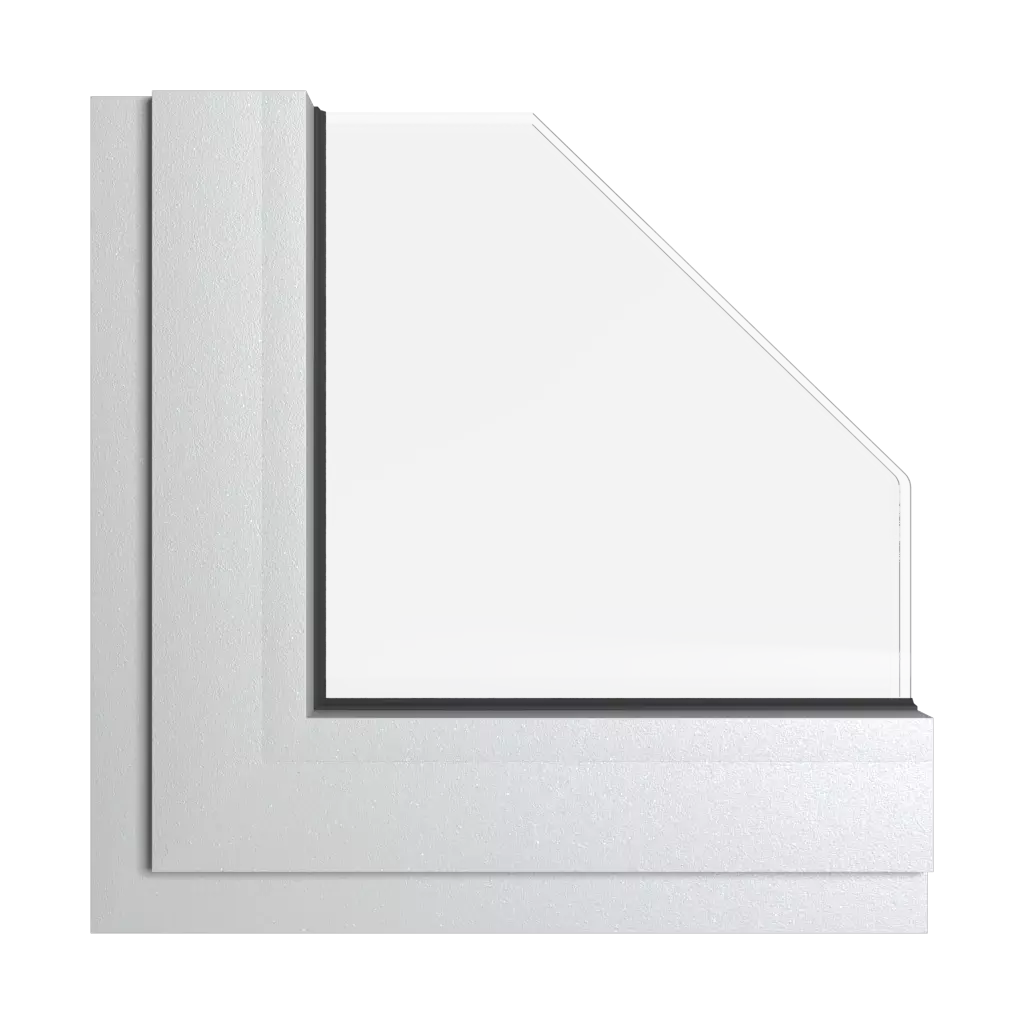 Białe aluminium tiger okna kolory aliplast biale-aluminium-tiger interior