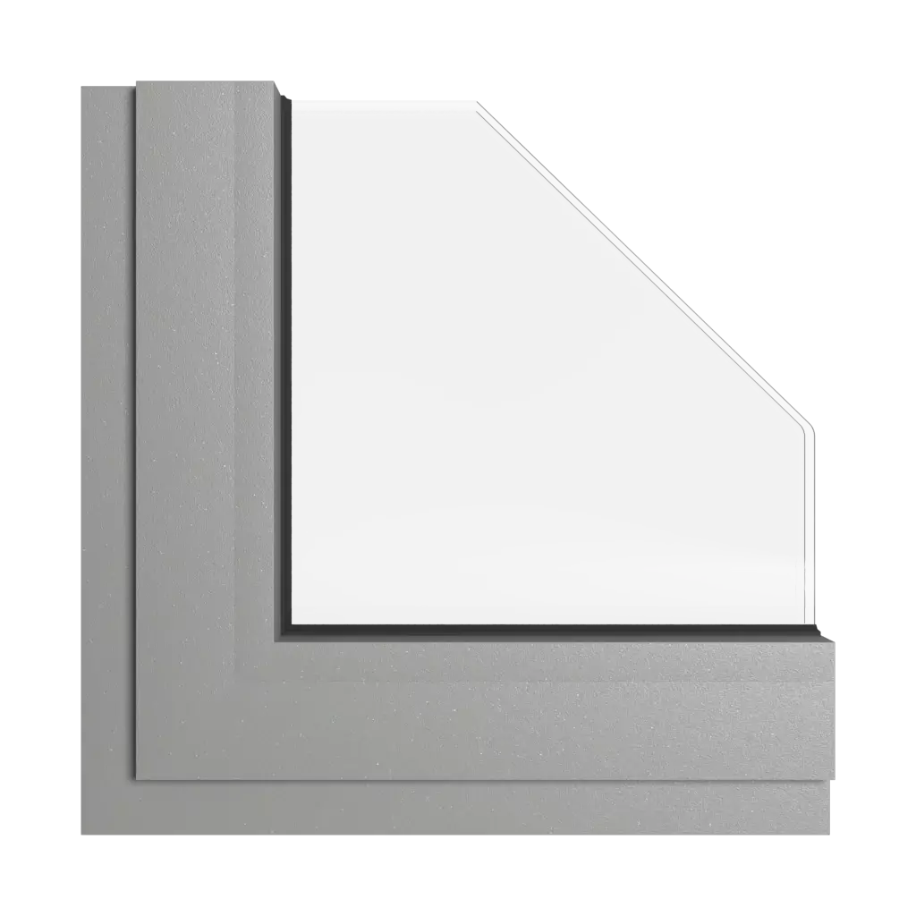 Szare aluminium tiger okna kolory aliplast szare-aluminium-tiger interior
