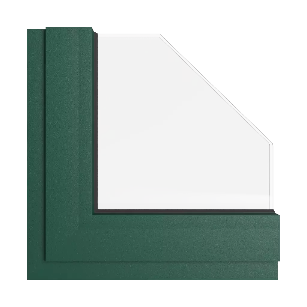 Zielony mech tiger okna kolory aliplast zielony-mech-tiger interior