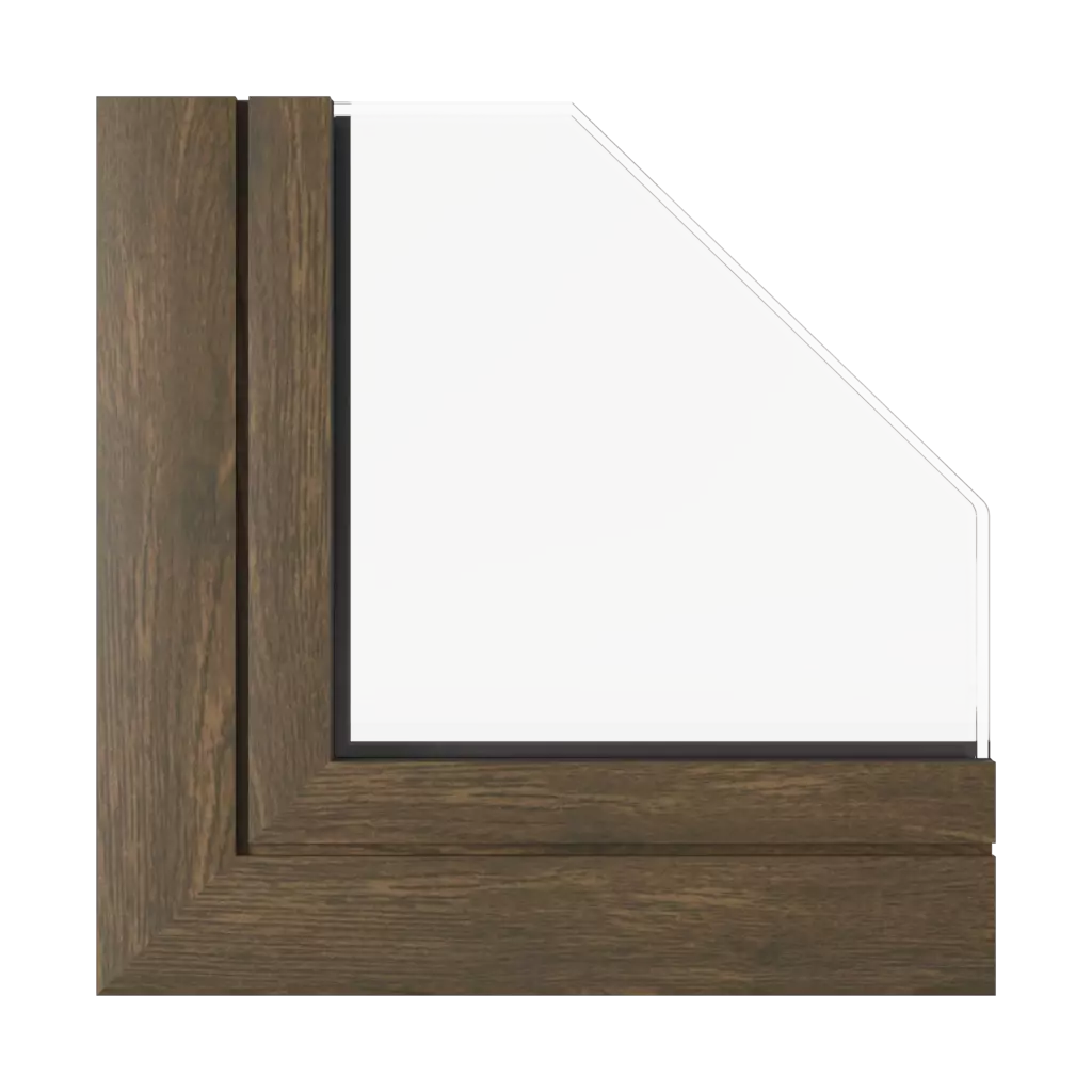 Orzech ✨ okna profile-okienne aluprof mb-77-hs