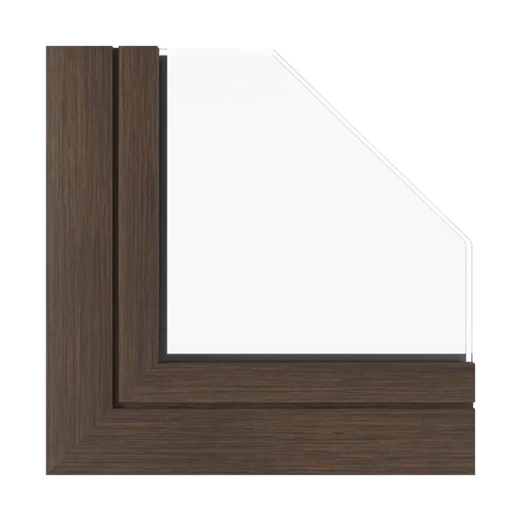 Wenge okna profile-okienne aluprof mb-77-hs