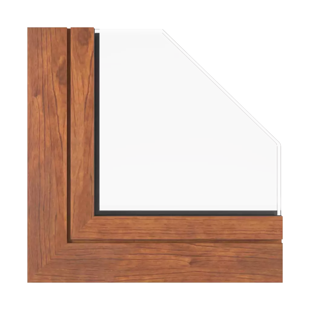 Wiśnia okna profile-okienne aluprof mb-77-hs