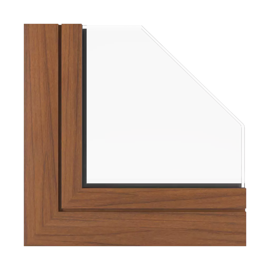 Czereśnia ciemna okna profile-okienne aluprof mb-77-hs