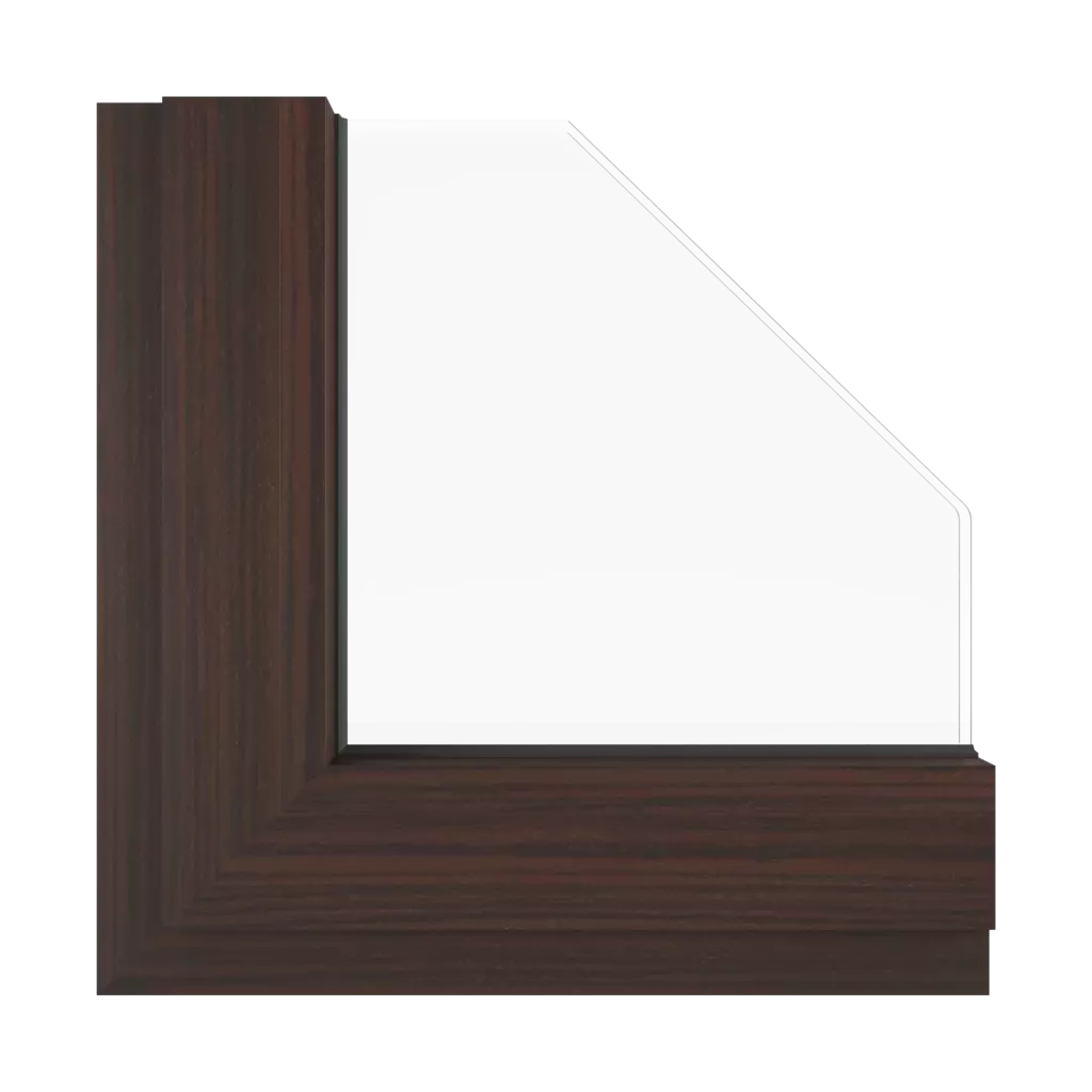 Palisander okna kolory aluprof palisander interior