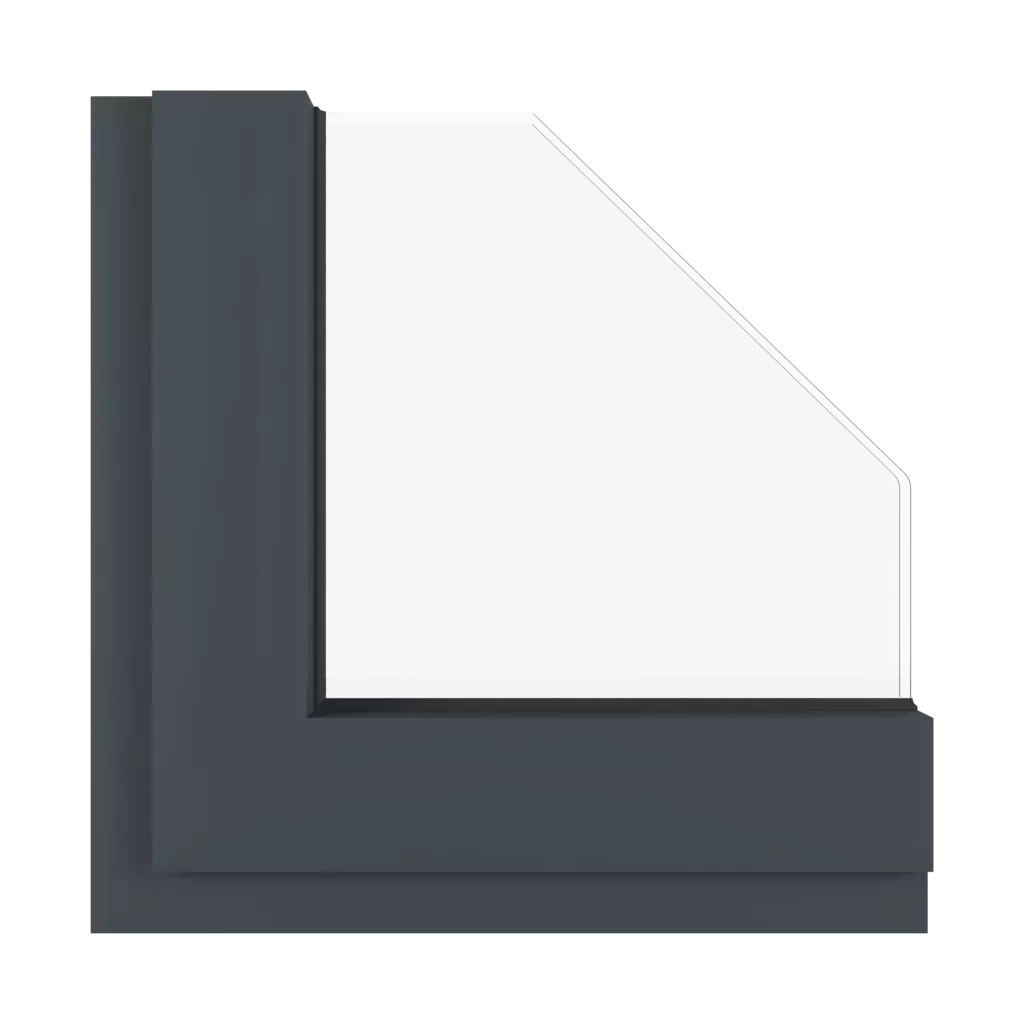 Szaty antracytowy mat ✨ okna kolory aluprof szaty-antracytowy-mat interior