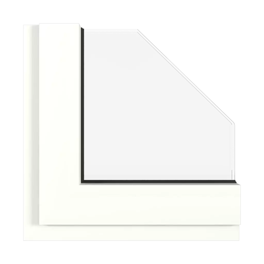 Biały satynowy okna kolory aluprof bialy-satynowy interior