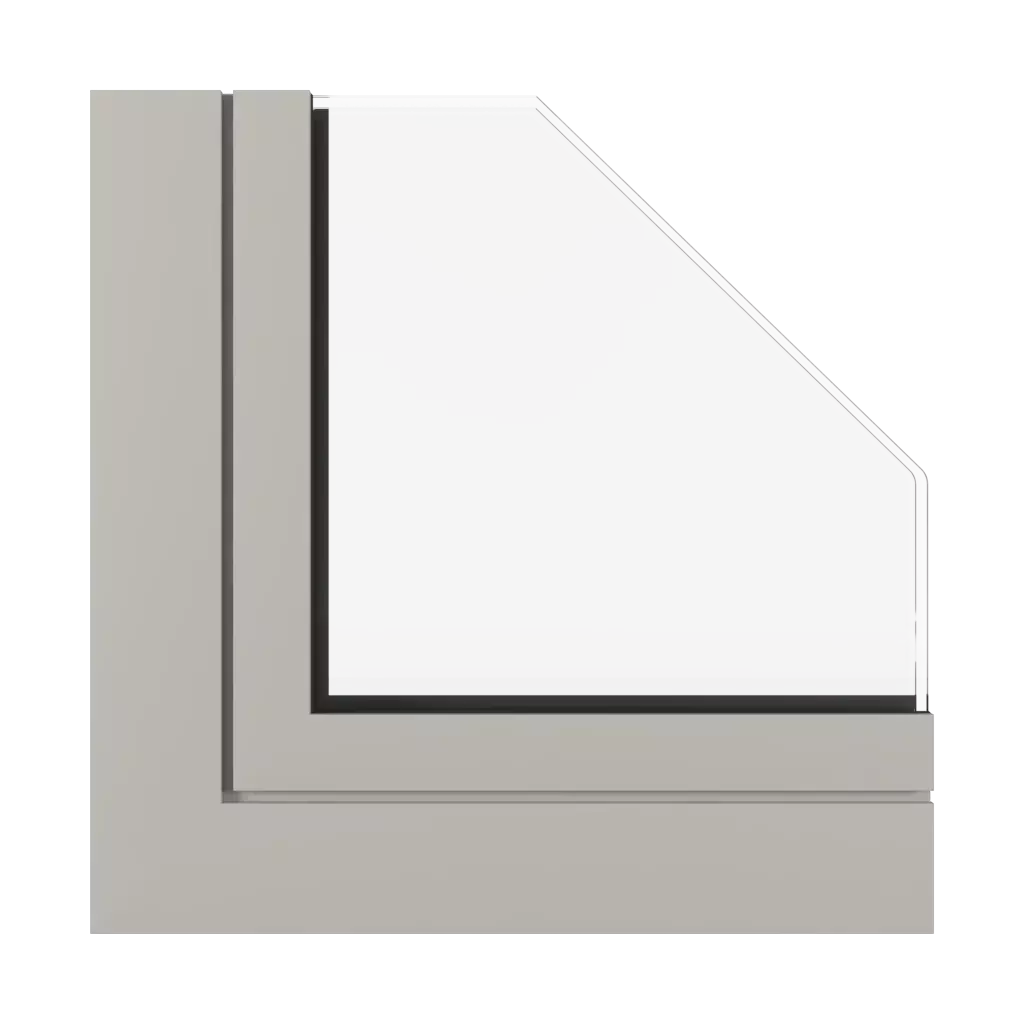 Szary SK okna profile-okienne aluprof mb-70