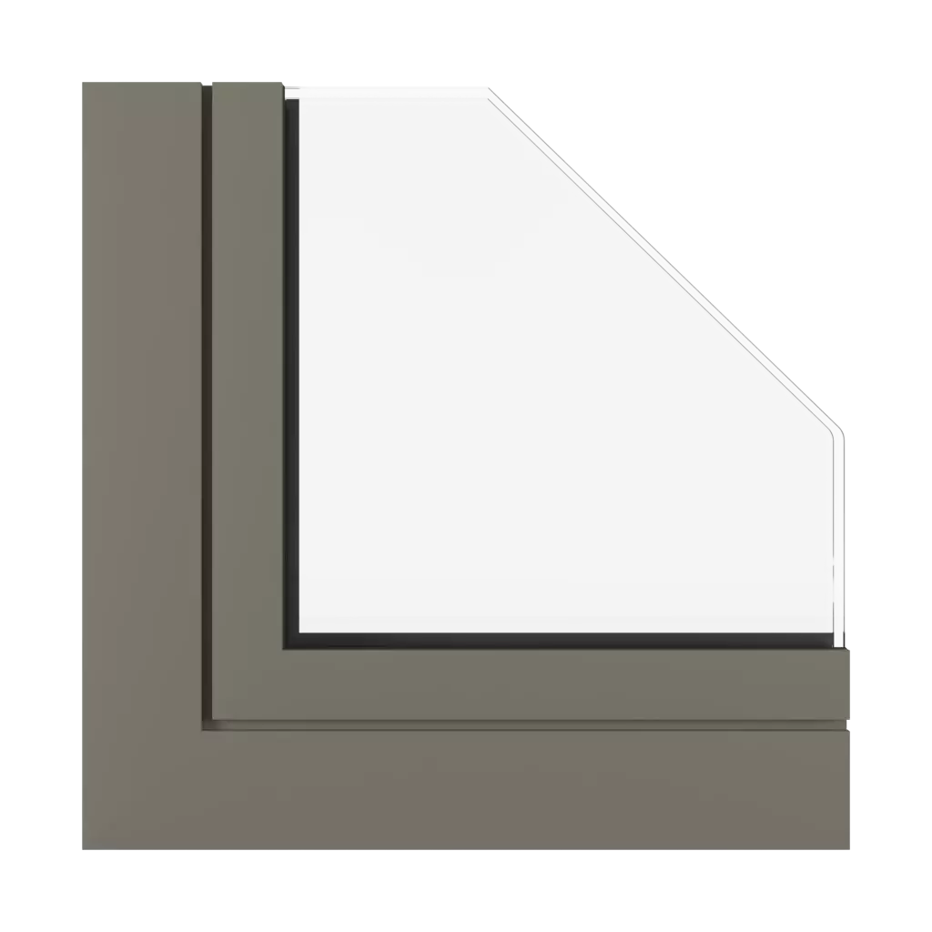 Kwarcowy szary SK okna profile-okienne aluprof mb-77-hs