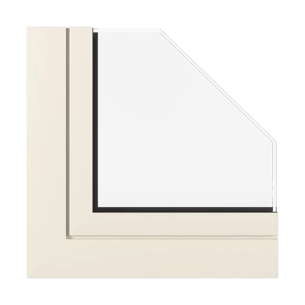 Biel kremowa SK okna profile-okienne aluprof mb-77-hs