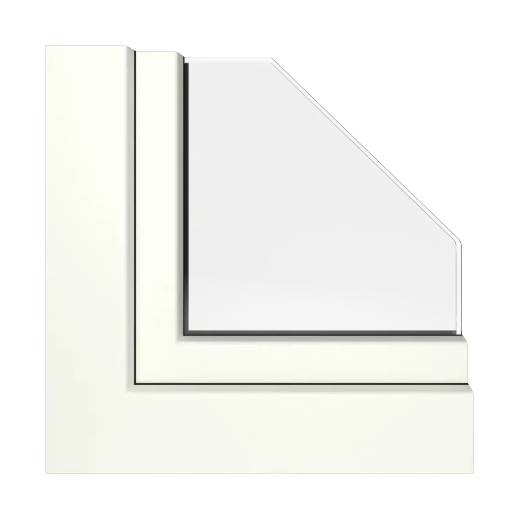 Biały 2 okna profile-okienne rehau synego