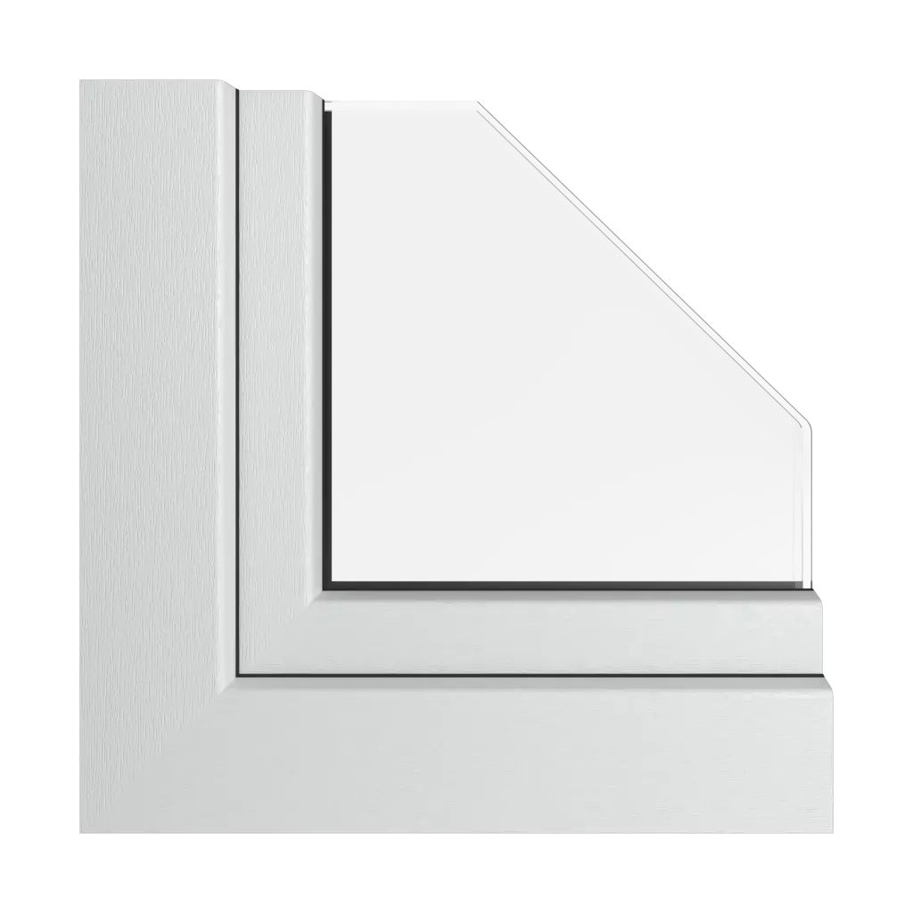 Jasnoszary okna profile-okienne rehau synego