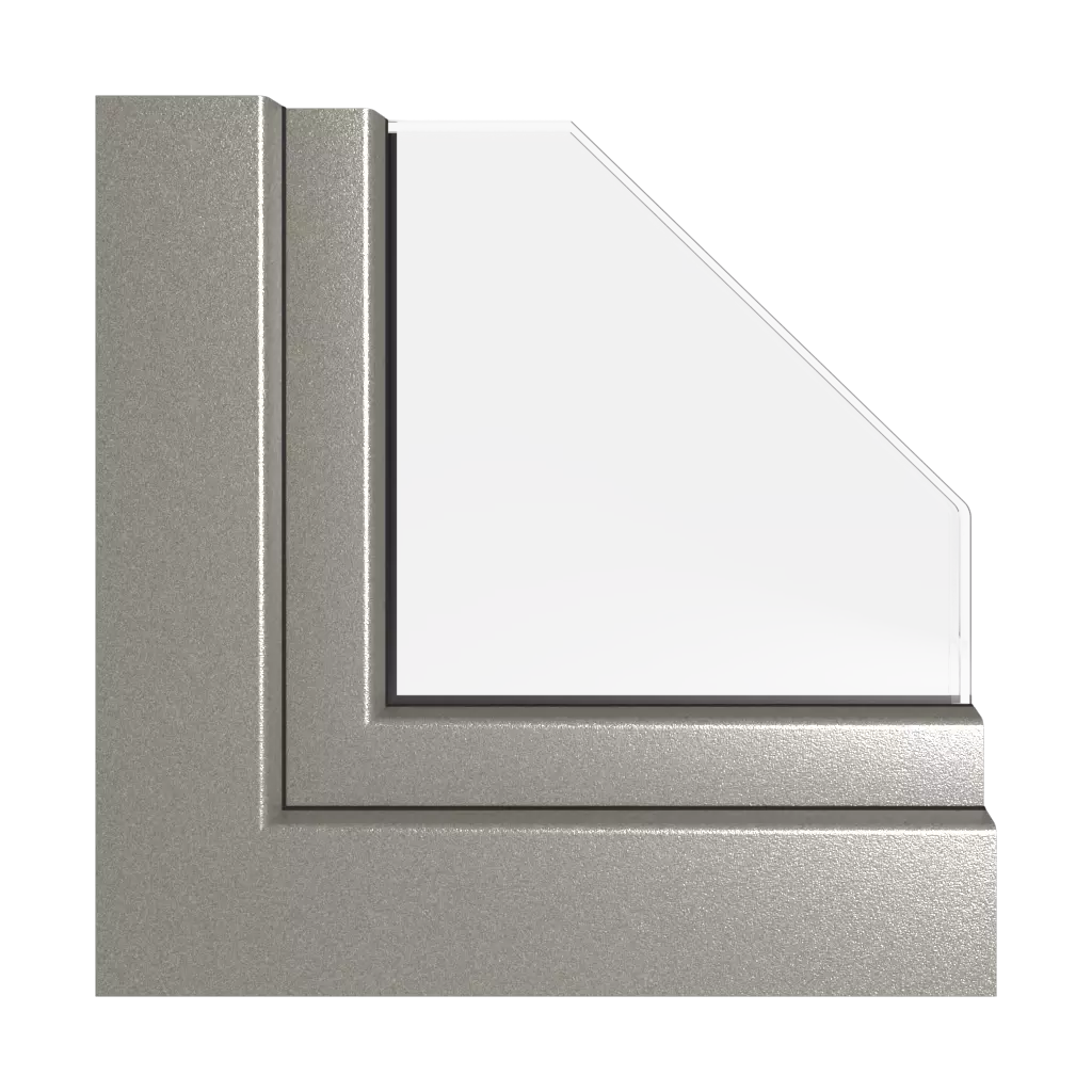 Alux srebrny ciemny okna profile-okienne rehau synego
