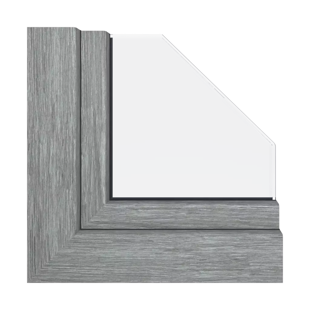 Sheffield oak concrete woodec okna profile-okienne rehau synego
