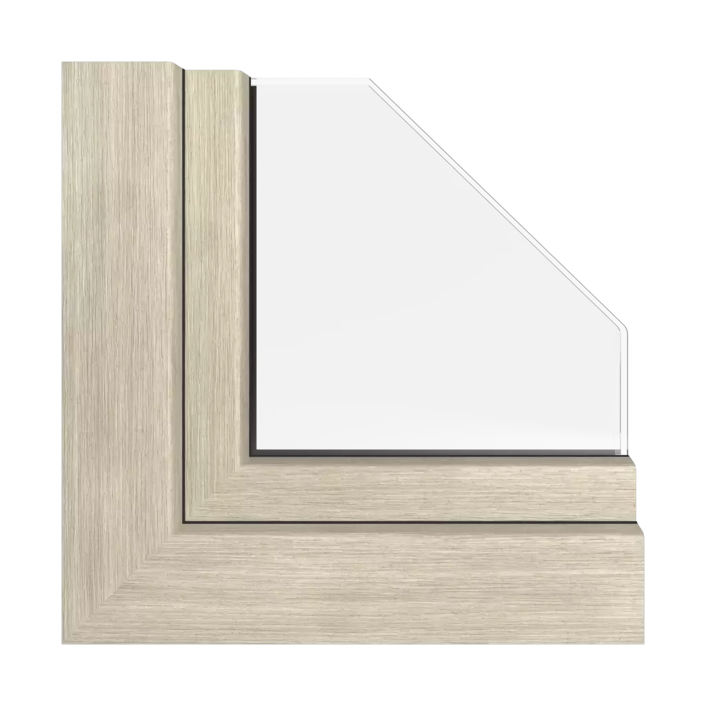 Dąb bielony jasny okna profile-okienne rehau synego