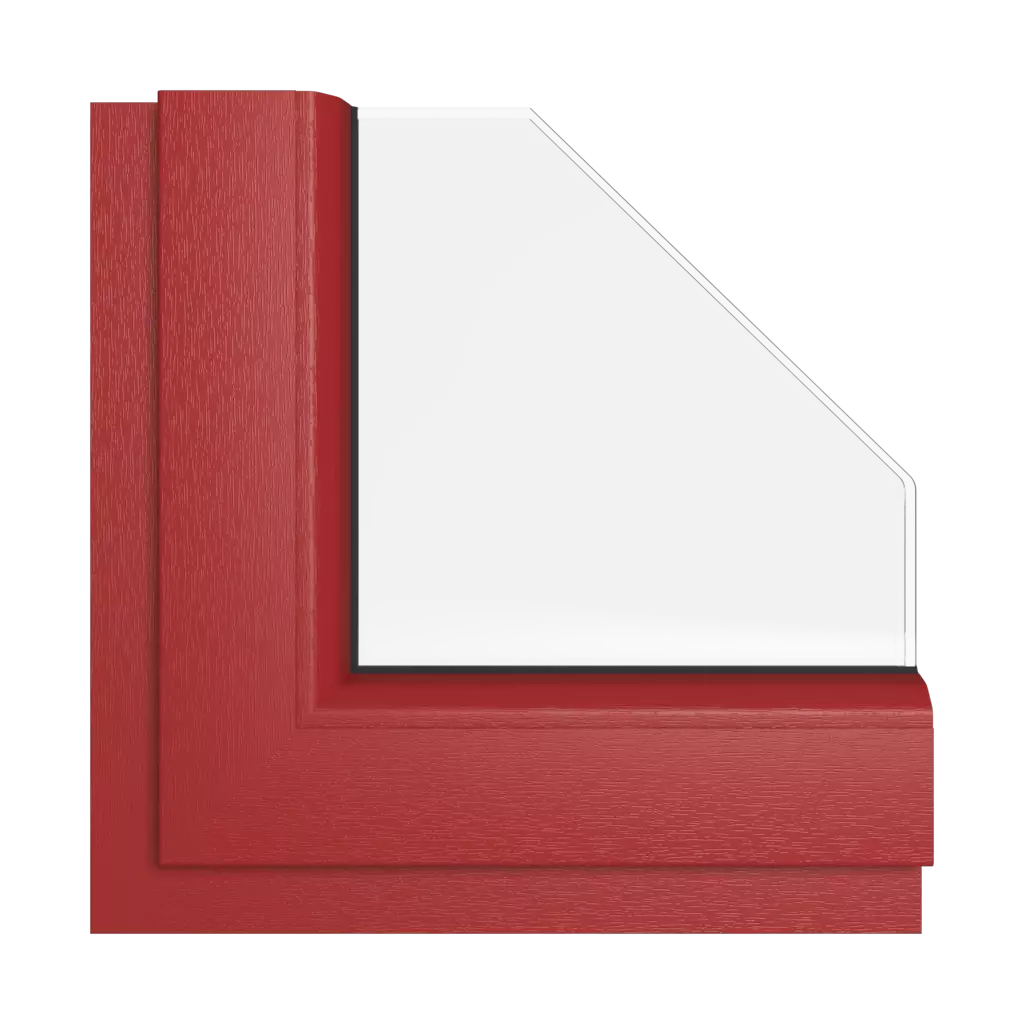 Ciemnoczerwony okna kolory rehau-kolory ciemnoczerwony interior