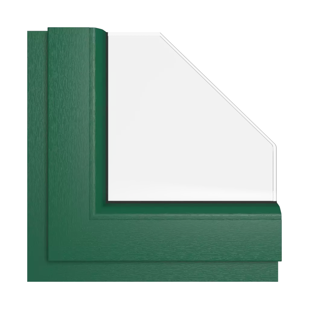 Zieleń mchu okna kolory rehau-kolory zielen-mchu interior