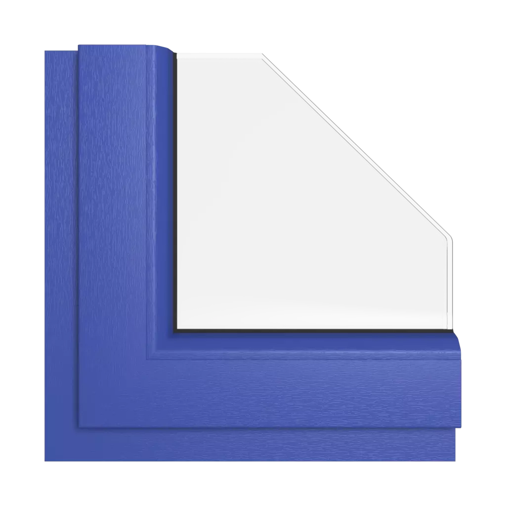 Lazurowy okna kolory rehau-kolory lazurowy interior