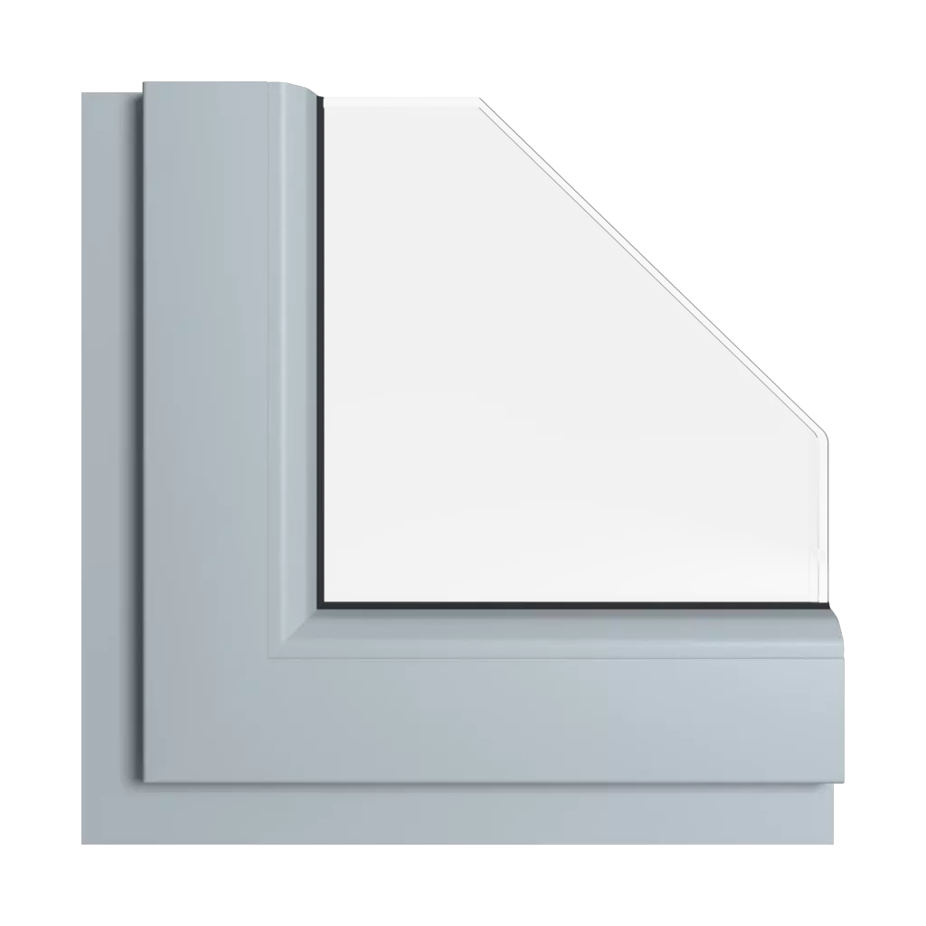 Szary gładki okna kolory rehau-kolory szary-gladki interior