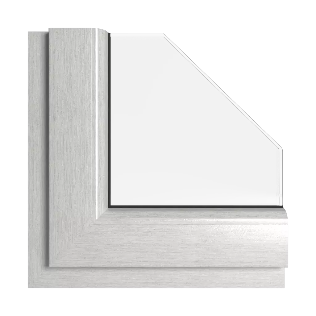 Aluminium szczotkowane okna kolory rehau-kolory aluminium-szczotkowane interior