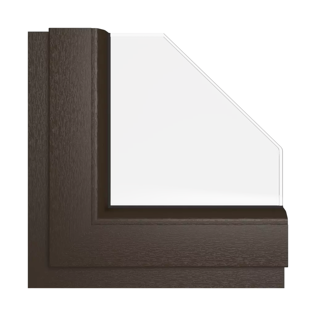 Czekoladowobrązowy okna kolory rehau-kolory czekoladowobrazowy interior