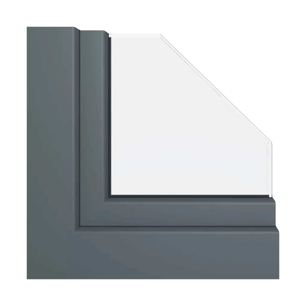 Szary antracytowy piasek ✨ okna kolory cieple-ramki jasny-braz 