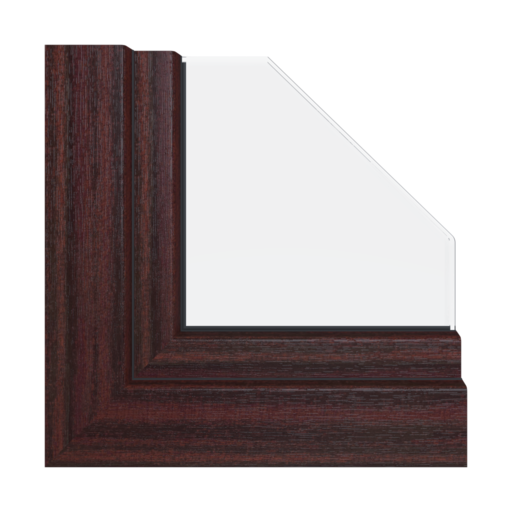 Mahoń okna profile-okienne aluplast ideal-7000
