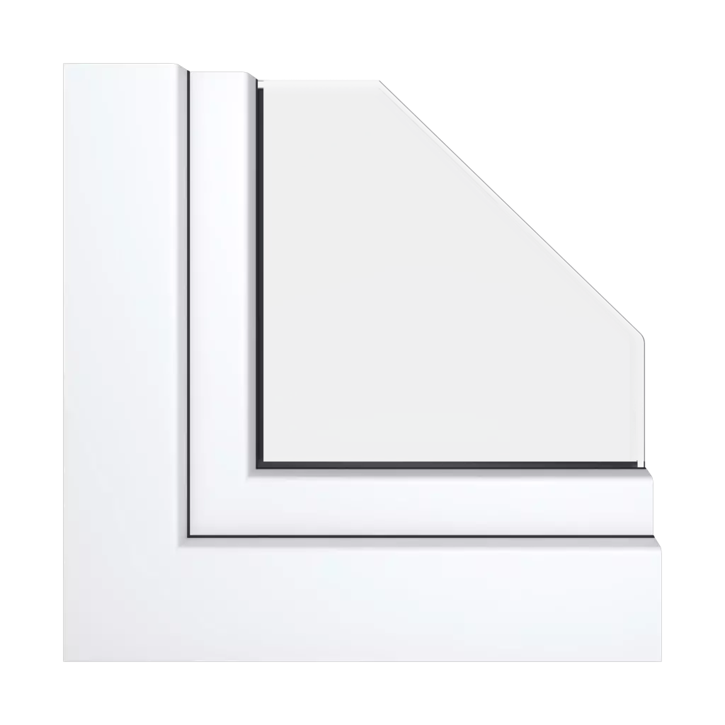 Traffic white aludec okna profile-okienne aluplast energeto-8000
