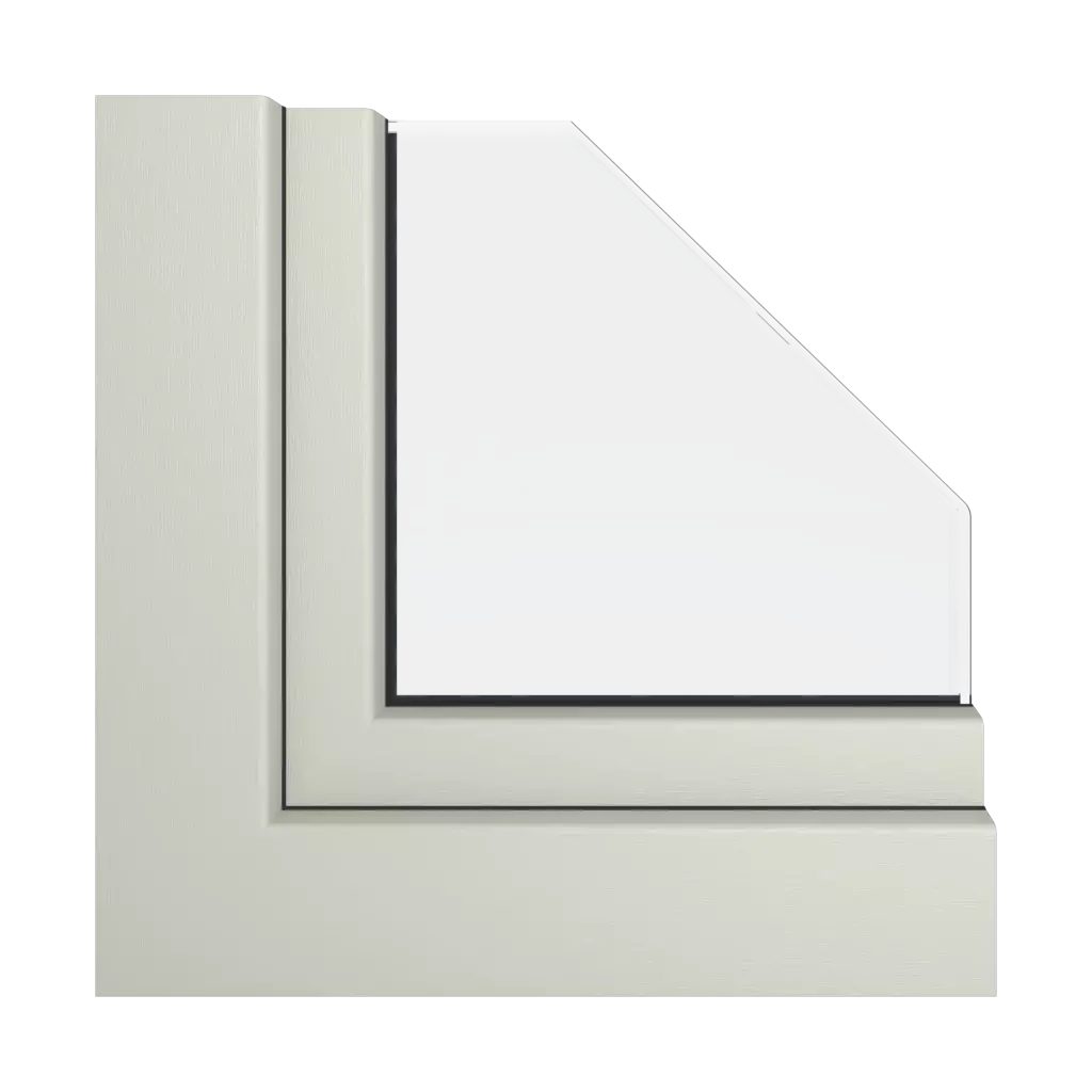 Szary jedwabisty okna kolory aluplast   