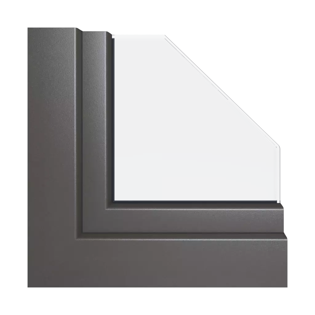Umbra grey aludec okna kolory aluplast   