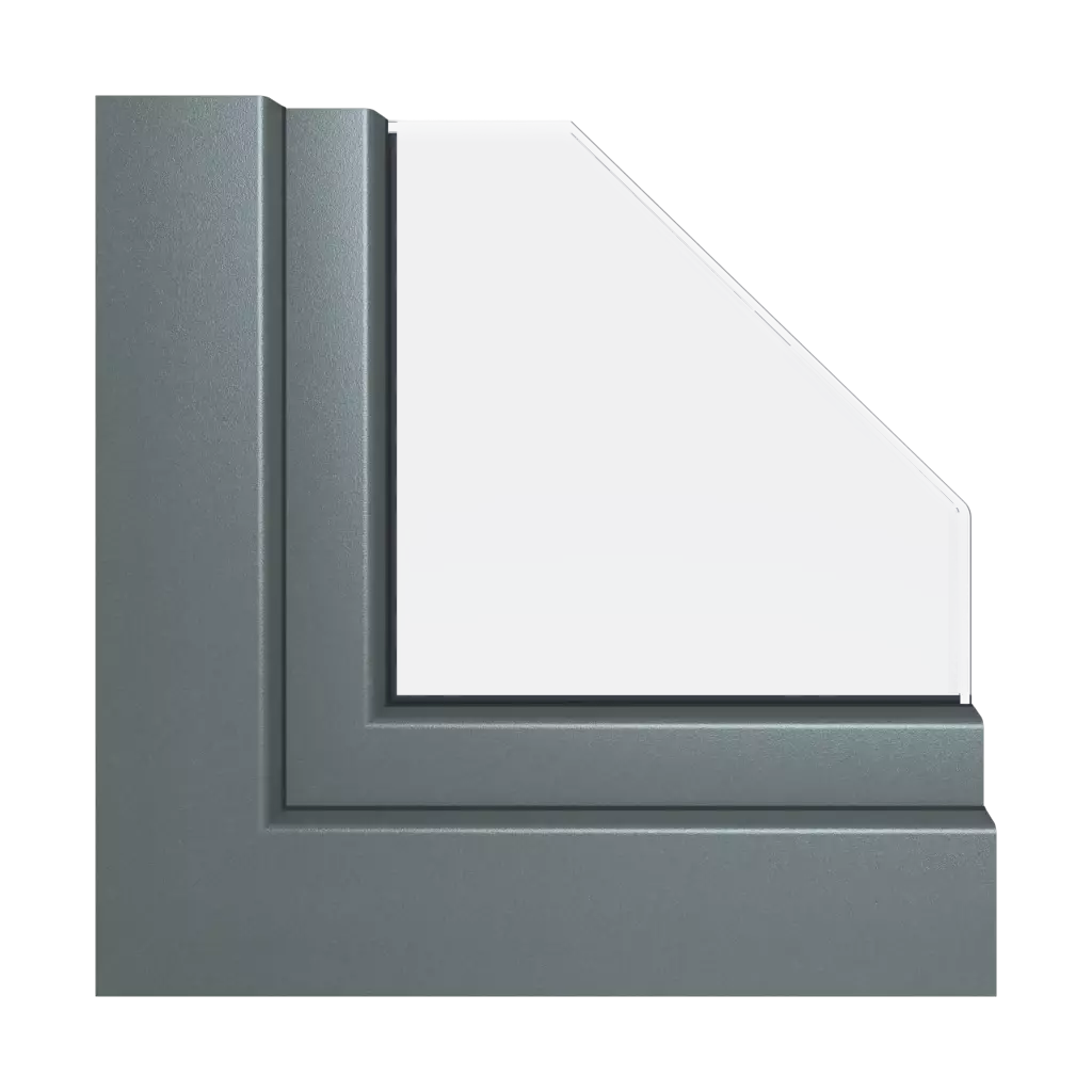 Szary bazaltowy aludec okna profile-okienne aluplast energeto-8000
