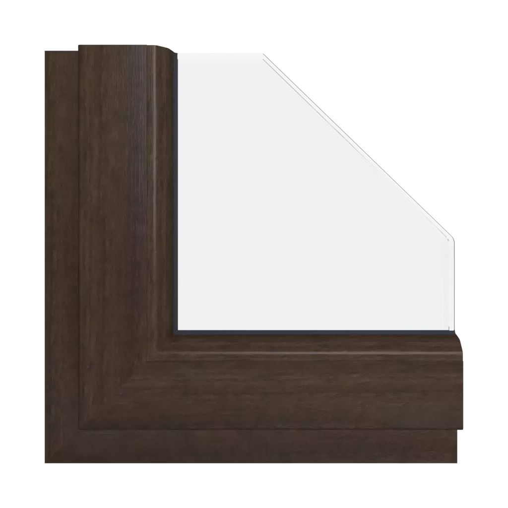 Walnuss terra okna kolory aluplast walnuss-terra interior