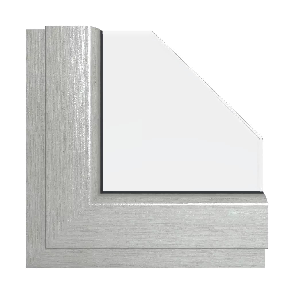 Aluminium szczotkowane okna kolory aluplast aluminium-szczotkowane interior