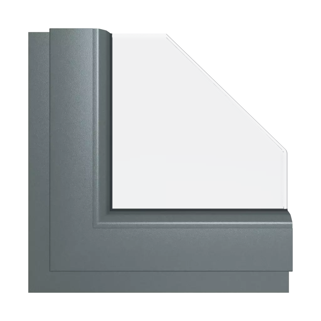 Szary bazaltowy aludec okna kolory aluplast szary-bazaltowy-aludec interior