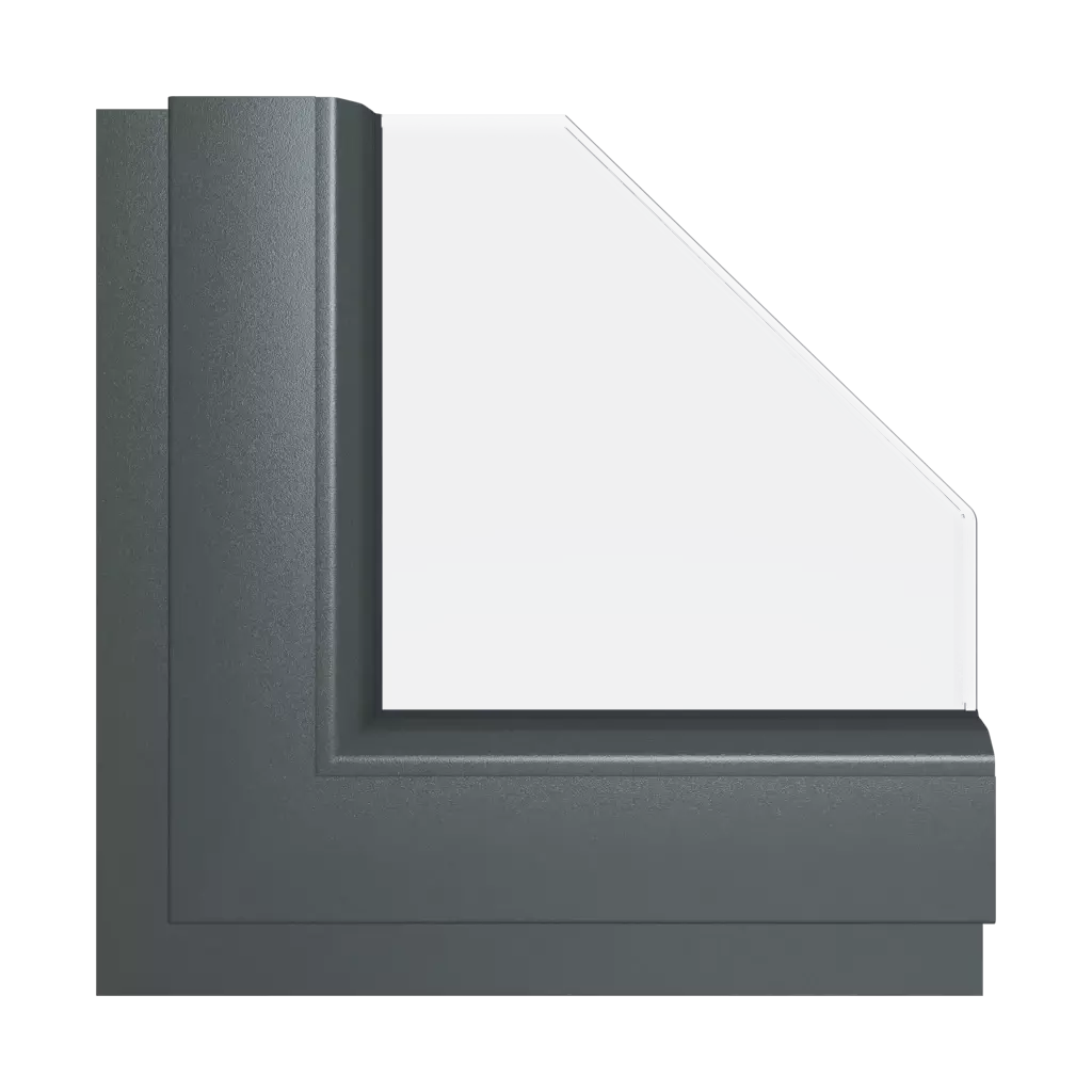 Szary antracytowy aludec okna kolory aluplast szary-antracytowy-aludec interior