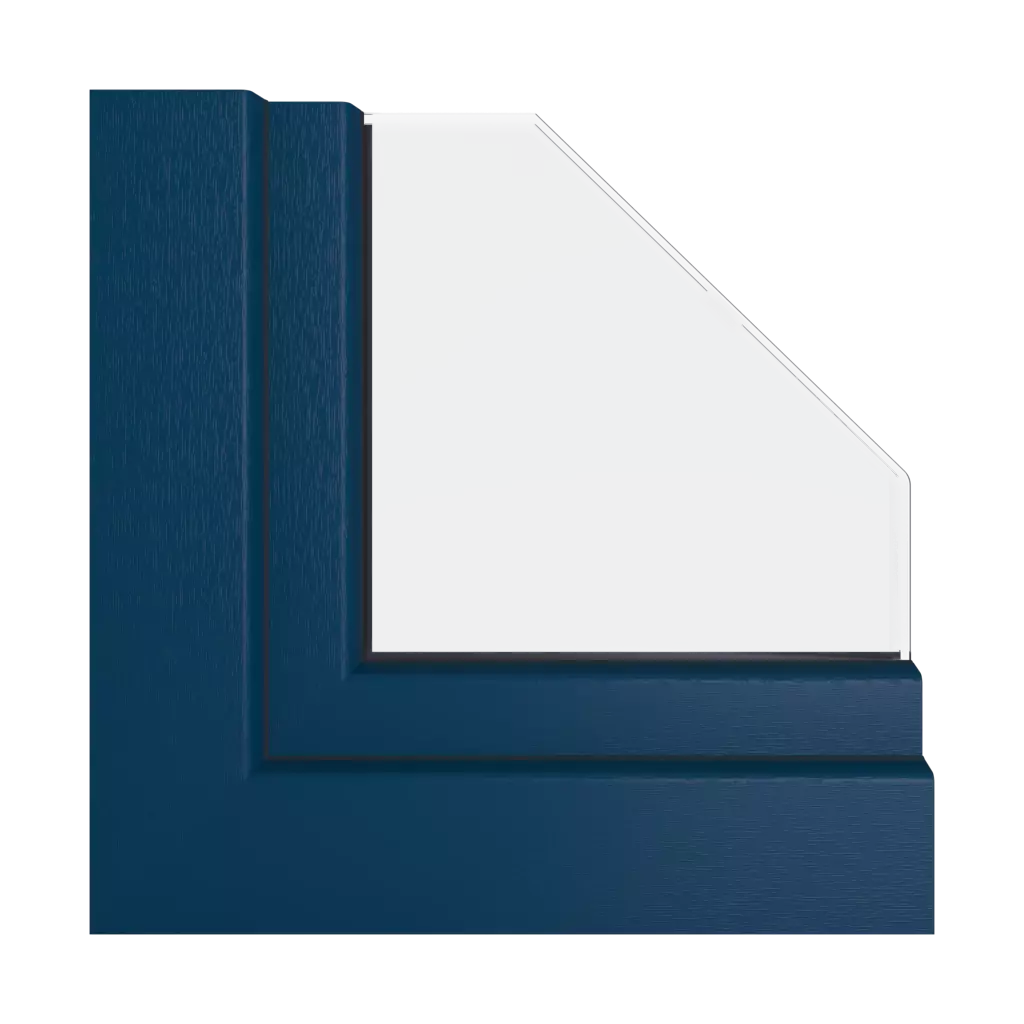 Stalowoniebieski 11 okna profile-okienne salamander bluevolution-82-md