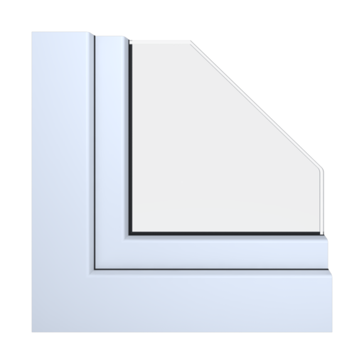 Biały okna kolory schuco   