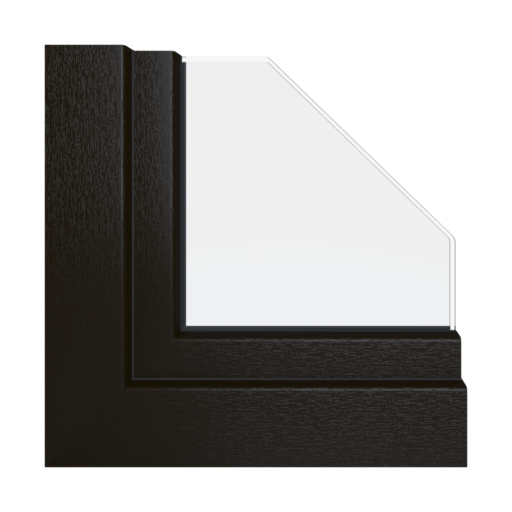 Brązowy czekoladowy okna profile-okienne schuco living-md
