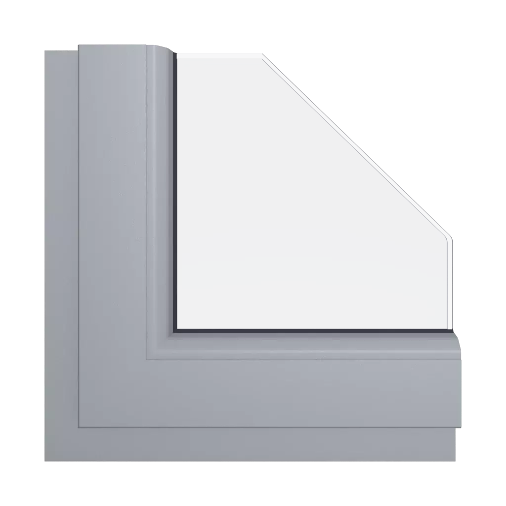 Szary sygnałowy gładki okna kolory schuco szary-sygnalowy-gladki interior