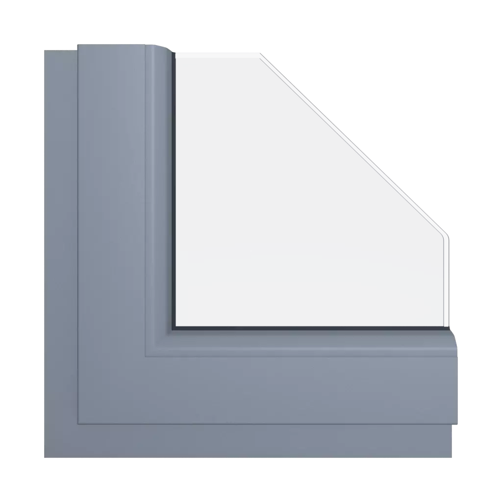 Szary srebrny gładki okna kolory schuco szary-srebrny-gladki interior