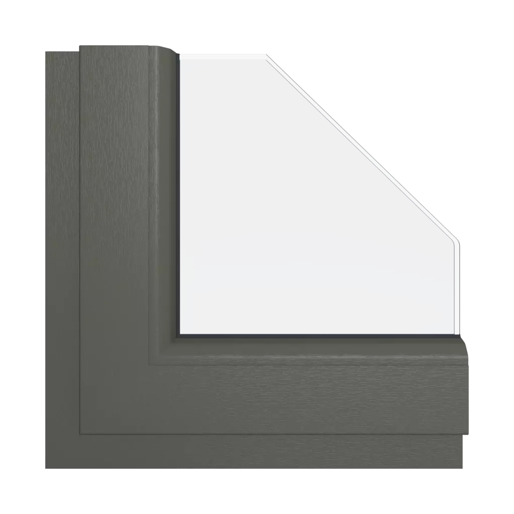 Szary kwarcytowy okna kolory schuco szary-kwarcytowy interior