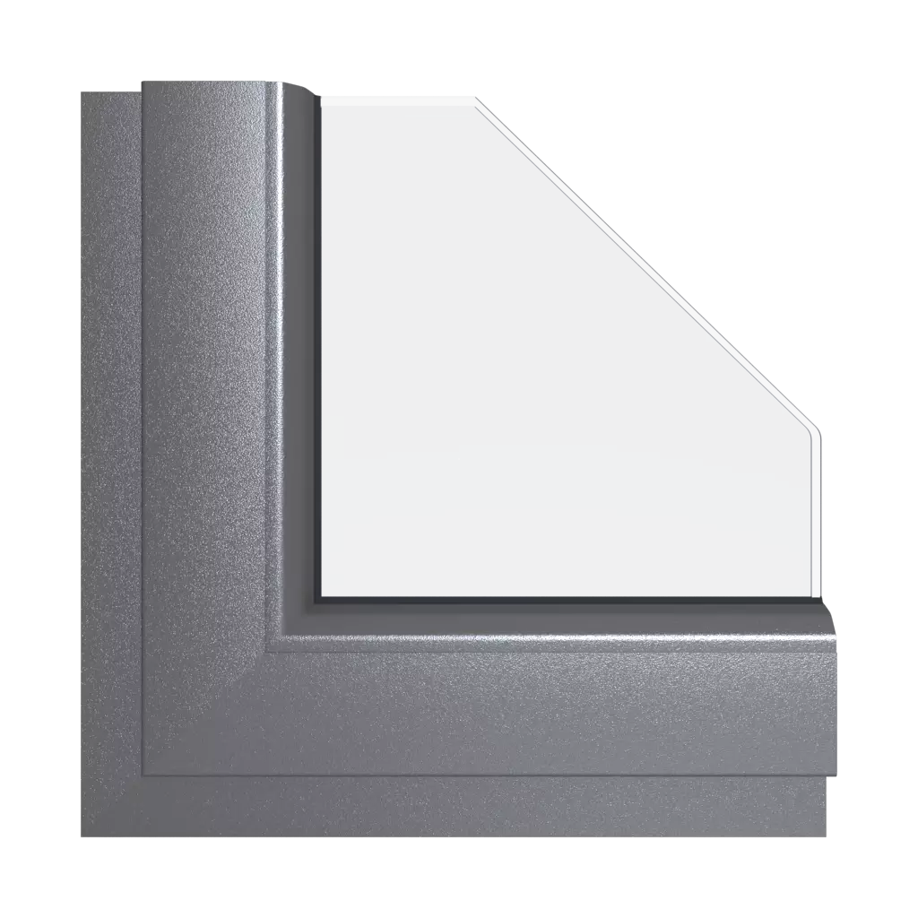 Alux szary aluminiowy okna kolory schuco alux-szary-aluminiowy interior