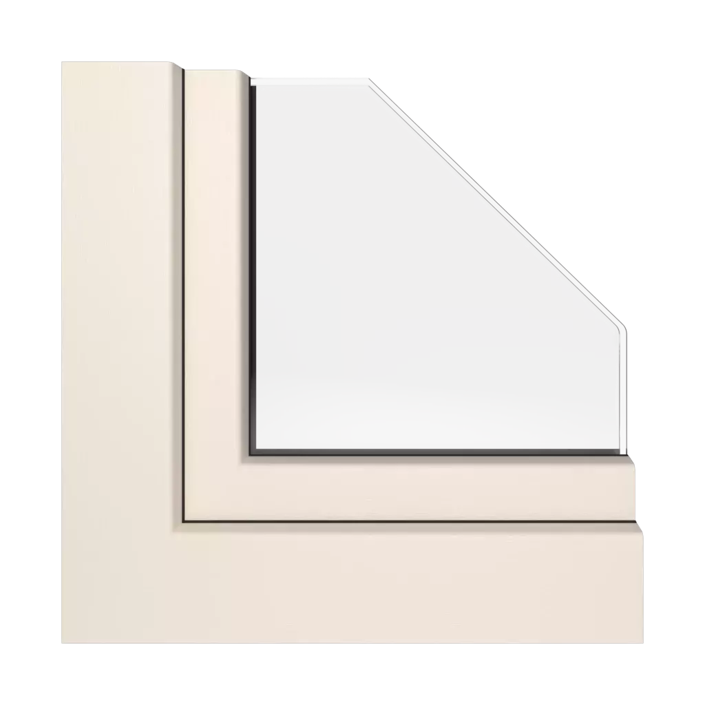 Kremowy okna profile-okienne kommerling system-88-md