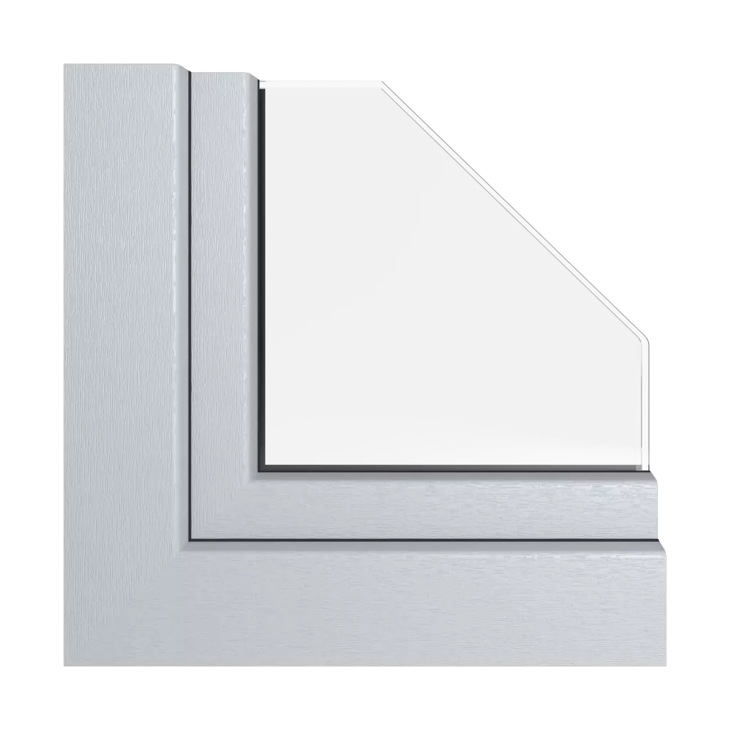 Szary okna profile-okienne kommerling system-88-md