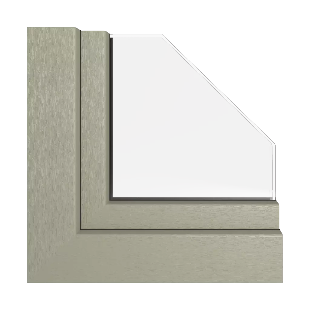 Szary betonowy okna profile-okienne kommerling system-88-md