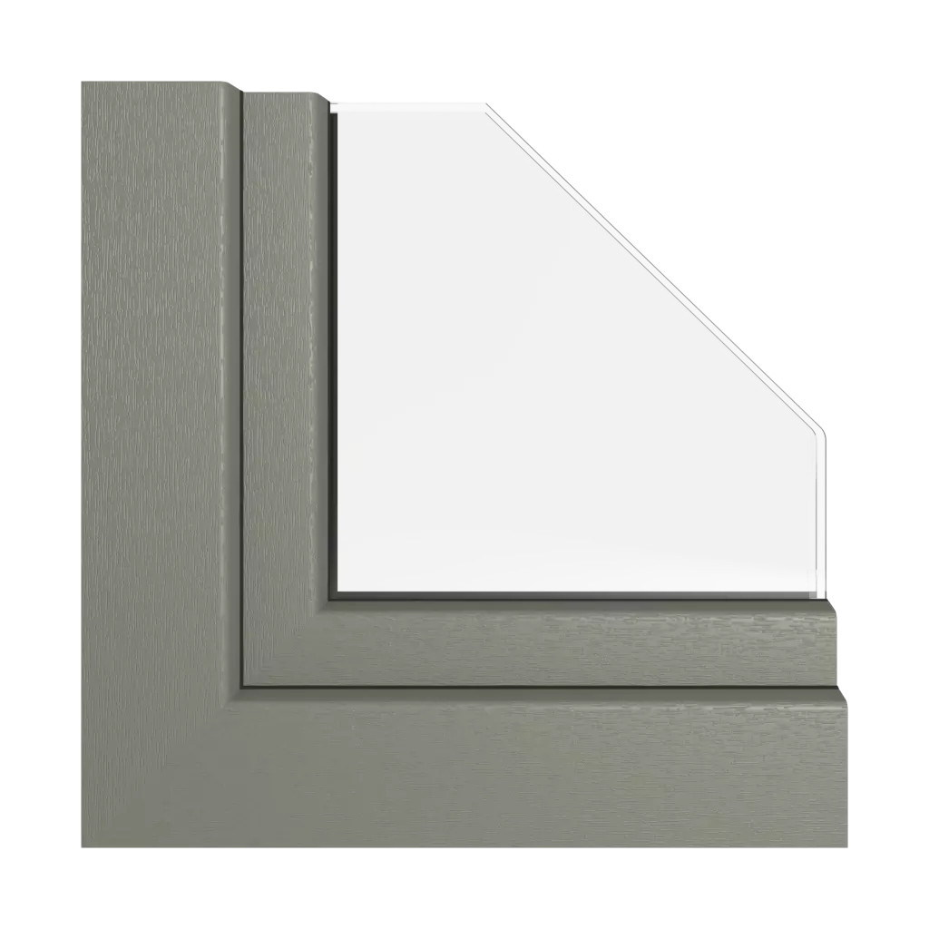 Szary kwarcowy okna profile-okienne kommerling system-88-md