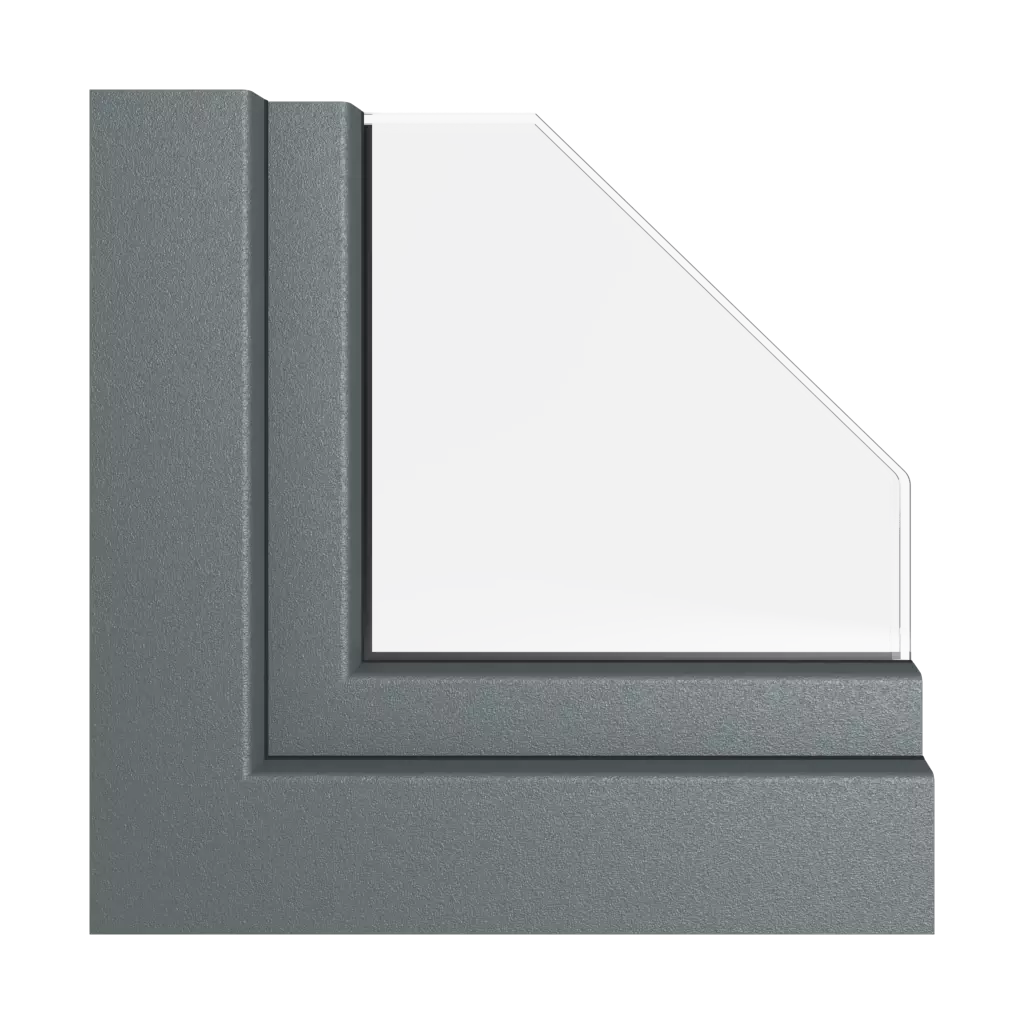 Szary antracytowy ultimat okna profile-okienne kommerling system-88-md